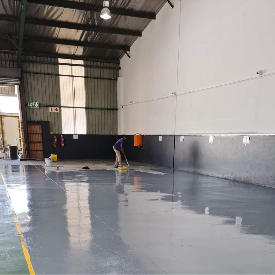 DLS Logistics 2350m² warehouse facility in Johannesburg